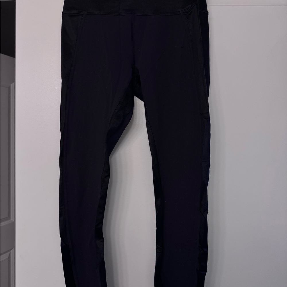 Lululemon Athletica 2 fabric Black Leggings